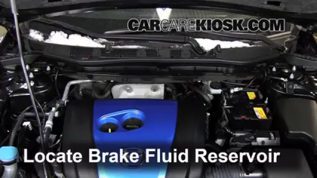 2013 Mazda CX-5 Sport 2.0L 4 Cyl. Brake Fluid Add Fluid